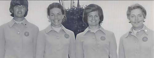 Mrs. Liv Wollin, Mrs. Birgit Forssman, Miss Christina Westerberg, Mrs. Margaretha Murray